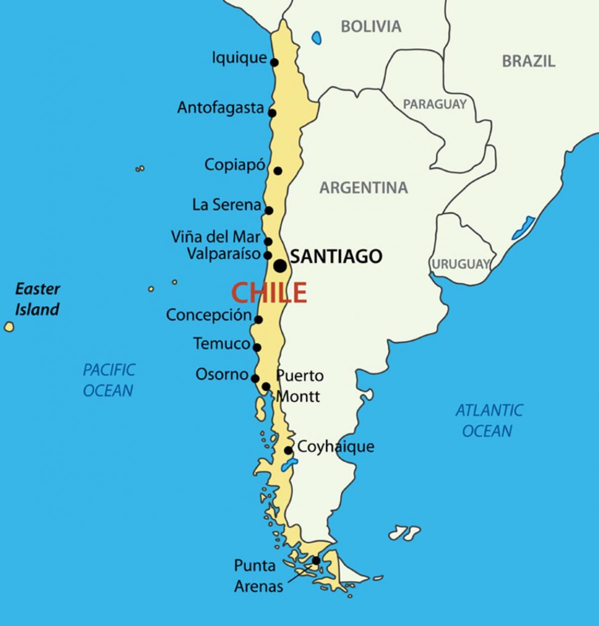 コンセプシオンチリ地図 地図のコンセプシオンチリ 南米 ア