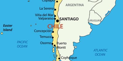 地図のコンセプシオンチリ